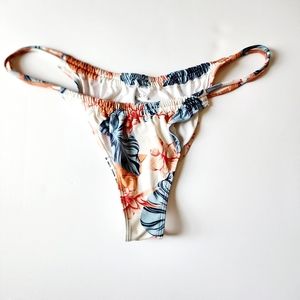 Roxy Floral Bikini Bottom Size XL